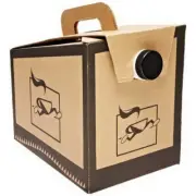 LBP 7175 Beverage on the Move Box, 96 oz, Kraft (Pack of 25)