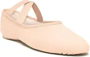 [So Danca] SD16-C Ballet Slippers Turn Gymnastics Dance Jazz Sport Linen, Light Pink, 9 US
