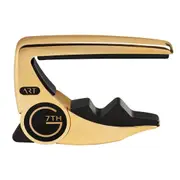 G7 Performance 3 Gold-Plated Guitar Capo with Adaptive Radius Technology