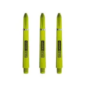 WINMAU MvG Van Gerwen Signature Dart Shafts, Short 36mm, Green (3 Sets)