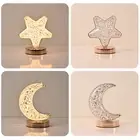 White Warm Neutral Light [Moon] Rechargeable Touch Tri-Color Bedroom Bedsid TOH