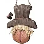 K&K Interiors B2502 Resin Scarecrow Arrow Replacement, Orange