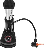 ERINGOGO Portable Bicycle Pump High Pressure Foot Operated Cycle Inflator with Gauge Compact and Lightweight Design for Efficient Tire Inflation Suitable for Road and Mountain Bikes