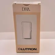 LUTRON Diva Dimmer Switch for Dimmable LED CFLs Incandescent and Halogen 10A167