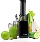 Compact Small Space-Saving Masticating Slow Juicer Cold Press Juice Extractor, N