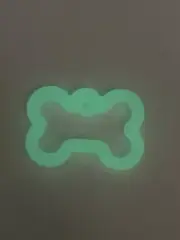 PET BONE DOG TAG SILENCER GLOW IN THE DARK BUY 2 GET 1 FREE-FREE SHIPPING