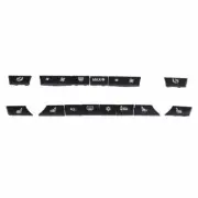 14pcs A/C Heater Switch Button Key Caps Kit Panel for BMW F07 GT/F10/F11 F01/F02
