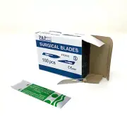 Disposable Surgical Scalpel Blades Size 14 Sterile Carbon Steel Box of 200