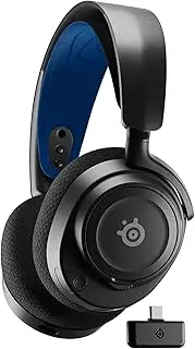 SteelSeries Arctis Nova 7P Wireless USB-C Multi-Platform Gaming Headset with Bluetooth for PC, Playstation, Nintendo Switch & Android - 38 Hour Battery, Fast Charging, Noise-Cancelling Microphone