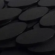 Round Textured Plastic Model Bases for Gaming Miniatures or Wargames Table Games (60mm / 2.36inch)