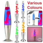 Lava Lamps Novelty Lighting Home Decor Party Night Light Globe Light Silver Base