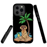 For Apple iPhone 13 Pro Max Case, Armour Back Cover, Cool Dog With Sunglasses