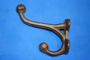 Rustic Elegance Mudroom Entryway Wall Hooks, Cast Iron 5", Volume Priced, H-45