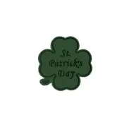St Patrick's Day Cookie Cutter Clover Hat Leprechaun fondant embosser