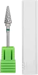 Nail Drill Bits, Professional Nails File Bits Set Electric Manicure Pedicure Tungsten Steel Grinding Head Polish Tools Carbide Diamond Cone Shape Supply Point Drill Bit Nail for Art Poly Gel Cuticle Acrylic Remove