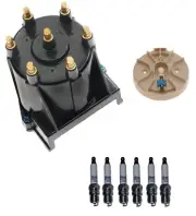 Distributor Rotor Cap & Spark Plugs Kit ACDelco For GMC Jimmy 4.3L V6 1995 VIN W