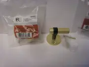 2 Reliabilt Coat Robe Hat Wall Hooks Clothes Towel Hanger Gold Finish Metal