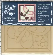 "Butterfly" Quilt Magic No-Sew Wall Hanging Kit # 173 Incl. Fabric SEALED KIT