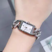 在飛比找旋轉拍賣優惠-施華洛世奇2020新品愛的扭結鋼帶女手錶 5519324 5