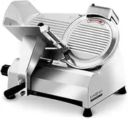 EuroChef Commercial Meat Slicer 10" Blade 320W Electric Multi-Purpose Stainless Steel Machine