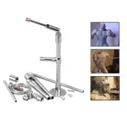 1Set Clay Model Stand Metal Pipe DIY Sculpting Carving Hobby Tool Supplies