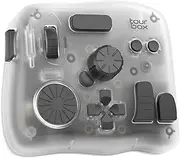 TourBox Elite Plus, Bluetooth Controller for Video Photo Editing Color Grading, iPadOS/macOS/Windows Console, Procreate Photoshop Lightroom Davinci Resolve Premiere Programmable Hotkeys Keyboard