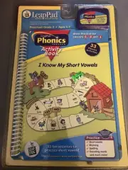 Leap Frog Leap Pad 1 Preschool-Grade 2 Phonics I Know My Short Vowels