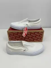 Vans Classic Checkerboard Slip-On True White Men's / Women's NEW - Pick Size