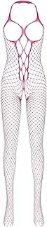 [GRRKDFQ] Women's Lingerie & Underwear Hollow Out Netted Crotchless Open Cups Lingerie
