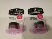 2 Pack ChapStick Total Hydration .27 oz. Sugar Plum Lip Scrub, EXP 05/24