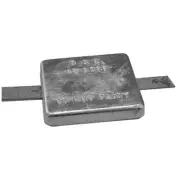 Anode Zinc Block Square with Strap 155 x 155 x 25mm
