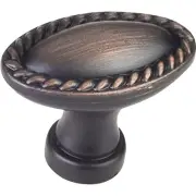 Oil Rubbed Bronze Rope Kitchen Cabinet Knob Vanity Closet Knobs Pulls Z115L-DBAC