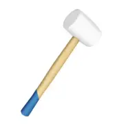Rubber Mallet Hammer 8oz DIY Lovers and Adults Wear