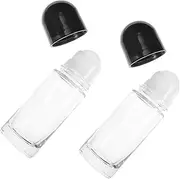 HONITANO 6pcs Roller Bottles Containers for Perfume Essential Oils and Lotions Easy Application with Roller Ball Compact Design for Travel and Daily Use