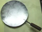 12 inch iron tava saucepan pan for traditional Indian cooking naan roti kulcha