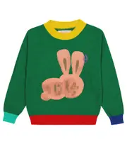 [The Animals Observatory] The Animals Observatory Bull printed sweater Y 10 multicoloured