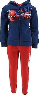 Kids Boys Marvel Spider-Man Jogging Suits (6 Years, Navy)