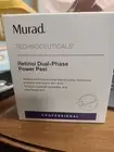 Murad TECHNOCEUTICALS Retinol Dual Phase Power Peel Pro Size 10 TREATMENTS *NIB*