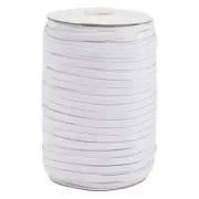 5m White Flat Braided Elastic 3mm Masks Sewing AUSSIE SELLER