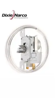 DIXIE NARCO 276e, 501e, 600e Soda Vending Machine Adjust Cold Control Thermostat