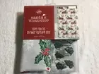 Winter Wonder Lane Fabric Shower Curtain Trees & pick truck tree Hooks 72" x 72"