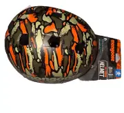 Mongoose SkullKap Youth All Terrain Bike Helmet 8+ MG78751 Orange/Gray