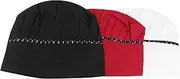 [WESIEVYA] Professional Chef Hat Waitress Hat Combed Fabric Breathable and Comfortable for Hotel Restaurant