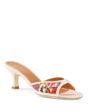Staud Women's Brigitte Wildflower Print Mule Sandals