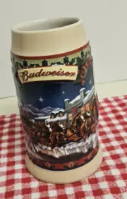 Budweiser 2003 Old Towne Holiday CS560 Stein 24th In The Holiday Series A#12310