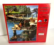 SUMMER SCHOOL by James Meger 500+ Jigsaw Puzzle Sunsout NEW SEALED