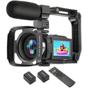 4K Video Camera Camcorder 48MP 60FPS Ultra HD Video Camera with WIFI Vlogging