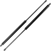 X AUTOHAUX 600mm/23.62" Gas Struts 700N Gas Springs Black Carbon Steel 2 Pcs RV Car Toolbox Lid Storage Box Cover Cabinet Door Cover
