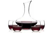 Eternal Living 5 pc Wine Decanter Set