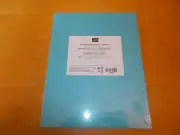 Stampin'Up! Retired 8-1/2"x11" TEMPTING TURQUOISE Cardstock NOS